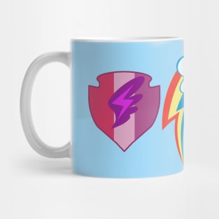 My little Pony - Scootaloo + Rainbow Dash Cutie Mark Mug